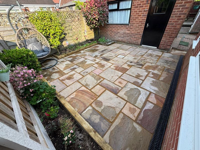 Indian Sandstone Patios